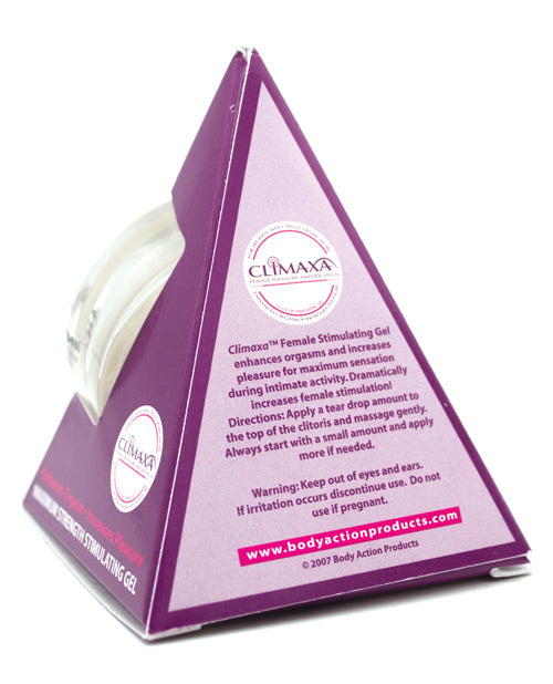 Climaxa Stimulating Gel .5 Oz Jar - Sex Aides