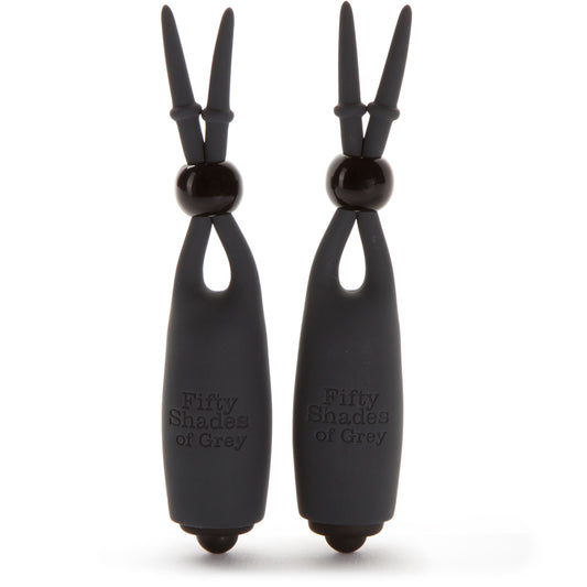 Fifty Shades Sweet Torture Vibrating Nipple Stimulators - Sex Aides