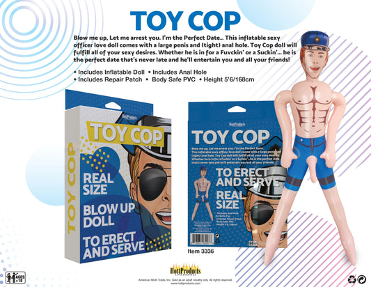 Cop Inflatable Party Doll - Sex Aides