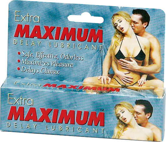 Extra Maximum Delay Lube Large 1.5oz - Sex Aides