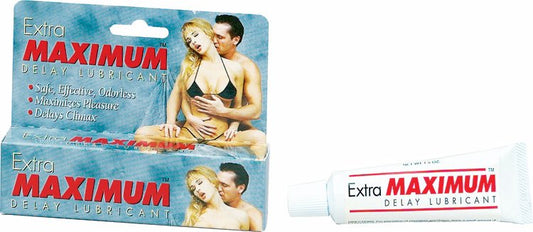 Extra Maximum Delay Lube Large 1.5oz - Sex Aides