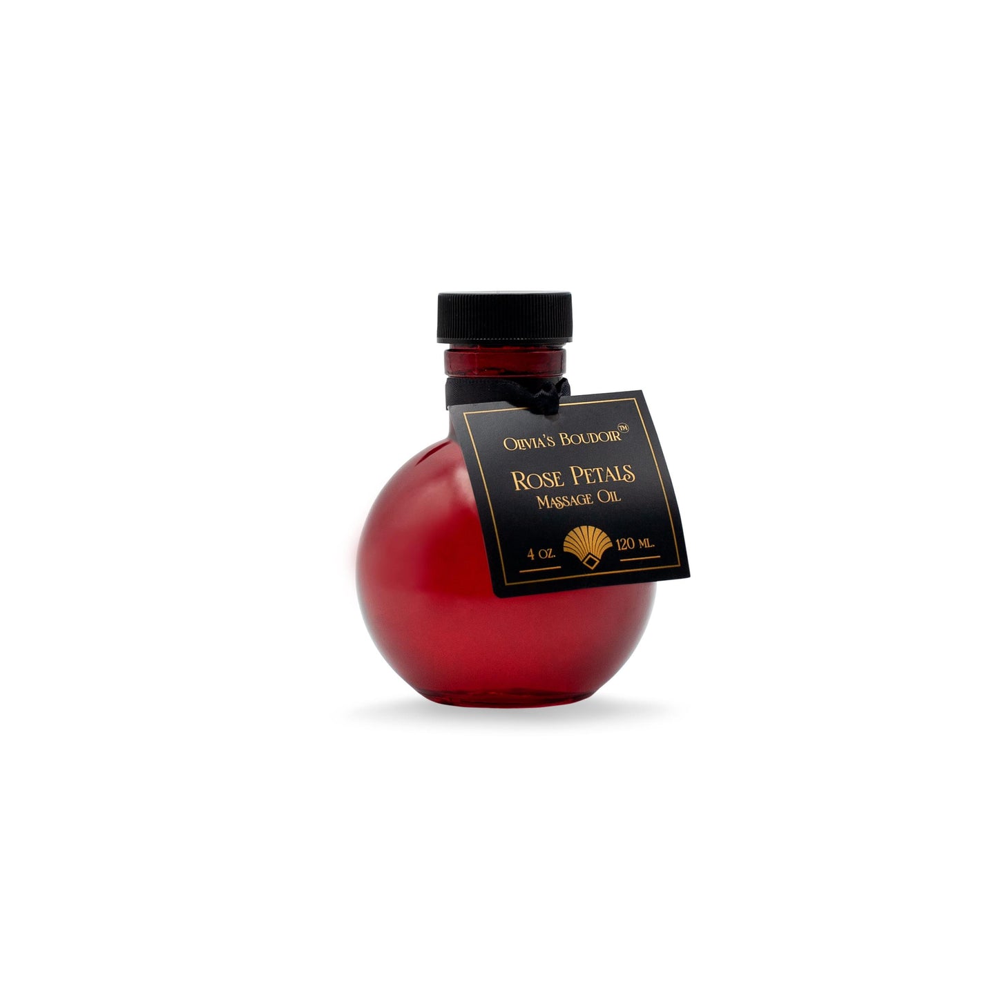 Massage Oil 4oz Rose Petals - Sex Aides