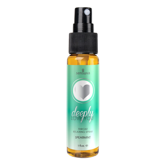 Deeply Love You Spearment Throat Relaxing Spray 1 Oz - Sex Aides