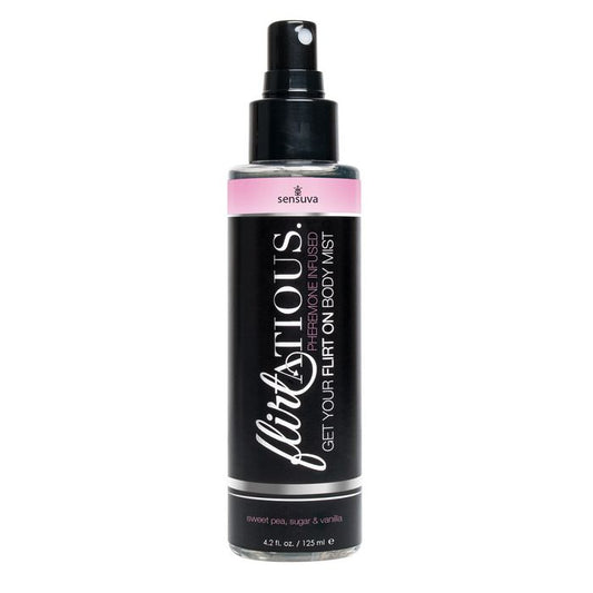 Flirtatious Body Mist Vanilla Sugar Sweet Pea 4.2 Oz - Sex Aides