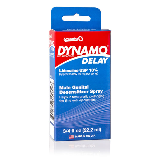 Dynamo Delay Spray 3-4 Oz. - Sex Aides