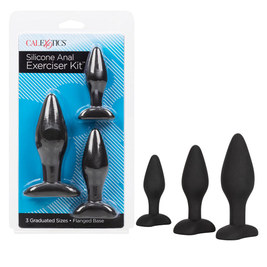 Silicone Anal Exerciser Kit - Sex Aides