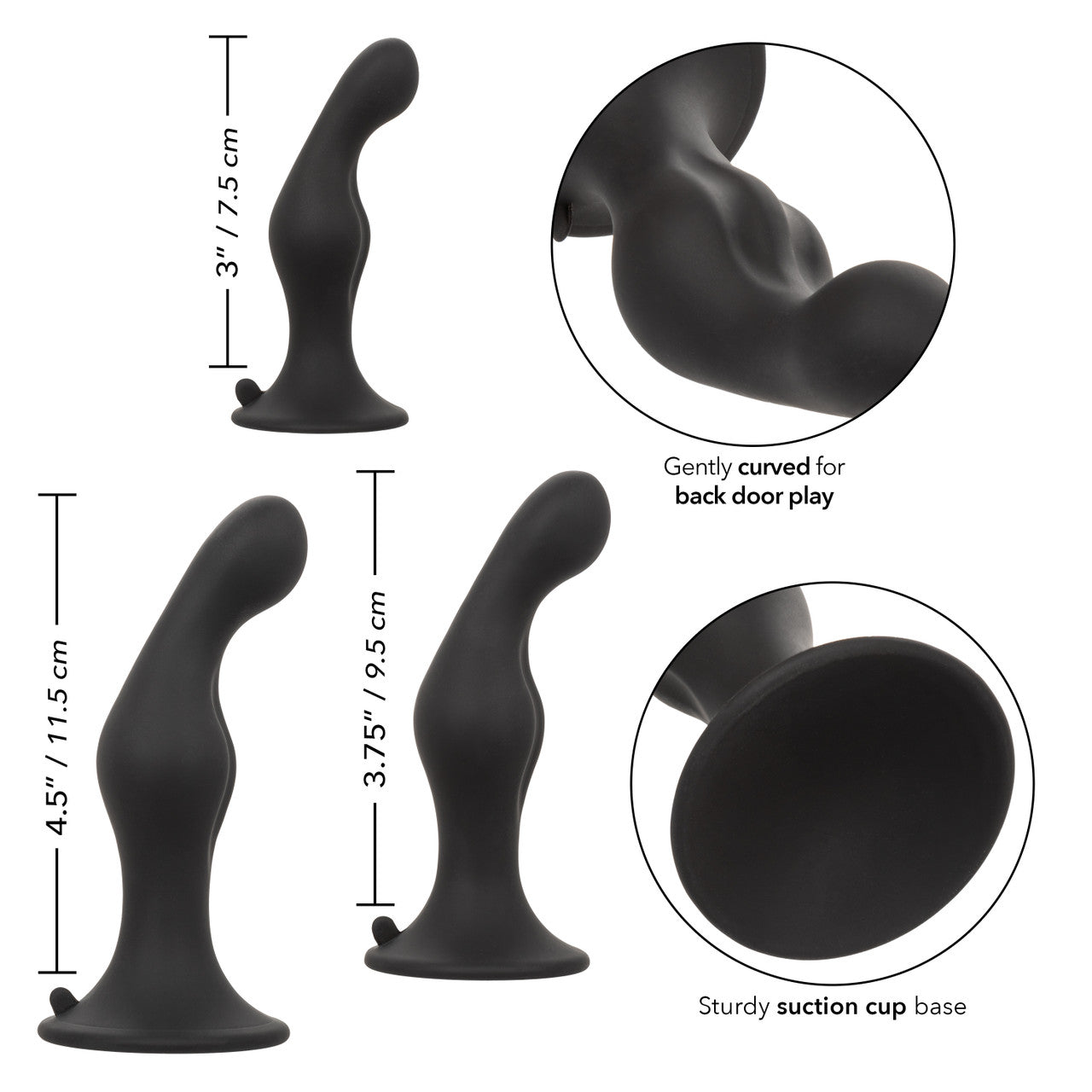 Silicone Anal Ripple Kit - Sex Aides