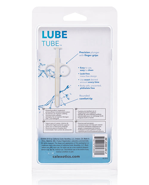 Lube Tube Clear - Sex Aides