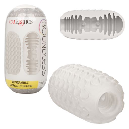 Boundless Reversible Ribbed Stroker - Sex Aides