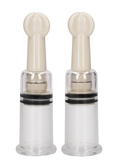 Pumped Nipple Suction Set Transparent - Sex Aides