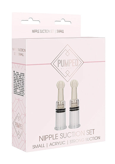 Pumped Nipple Suction Set Transparent - Sex Aides