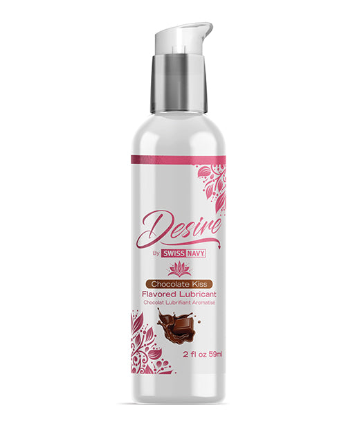 Swiss Navy Desire Chocolate Kiss Flavored Lube 2 Oz - Sex Aides