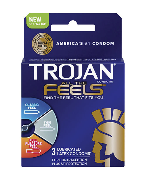 Trojan All The Feels 3ct - Sex Aides