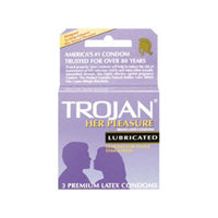 Trojan Her Pleasure 3 Pk - Sex Aides