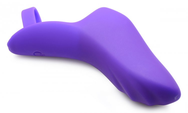 Frisky 7x Finger Bang'her Pro Finger Vibe Purple - Sex Aides