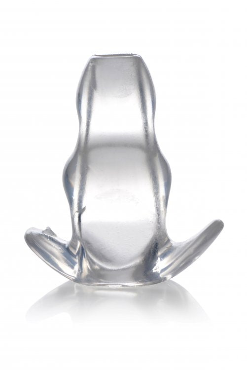 Master Series Clear View Hollow Anal Plug - Sex Aides